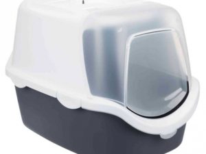 Trixie Katzentoilette Vico Easy Clean - blaugrau/weiß