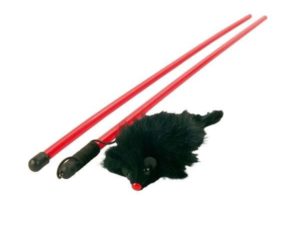 Trixie Kitty-Dangler Spielangel mit Maus - 100 cm