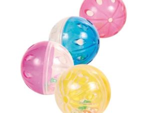 Trixie 4 Rasselbälle - 4,5 cm