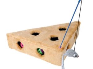 Trixie Cats Cheese mit Spielangel + Bällen