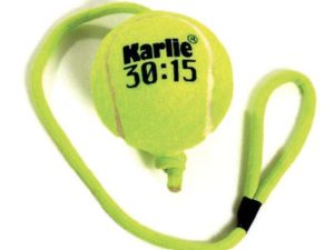Karlie Tennisball mit Seil - 6 cm