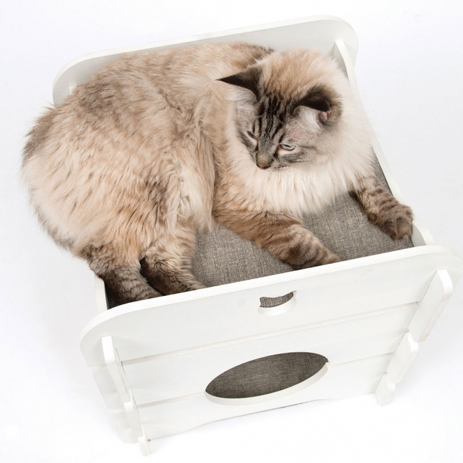 Vesper Katzenhöhle Cottage - Weiß – Bild 5