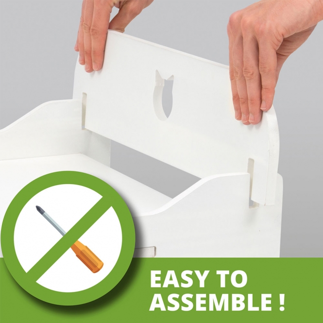 Vesper Katzenhöhle Cottage - Weiß – Bild 6