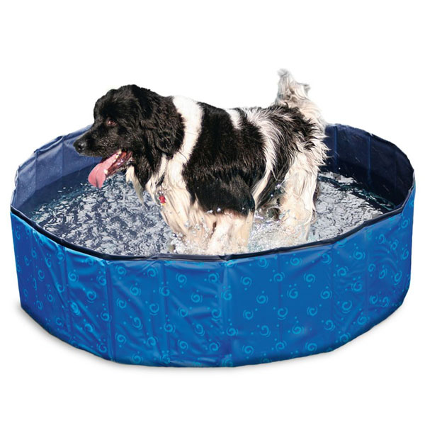 Karlie Flamingo DOGGY POOL Swimmingpool für Hunde - Blau gemustert - 120 cm – Bild 6
