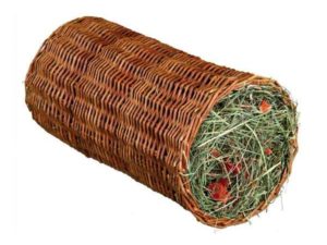 Trixie Pure Nature Weidentunnel mit Heu - 15 x 33 cm