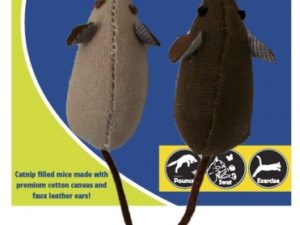 Baumwoll-Mäuse mit Catnip