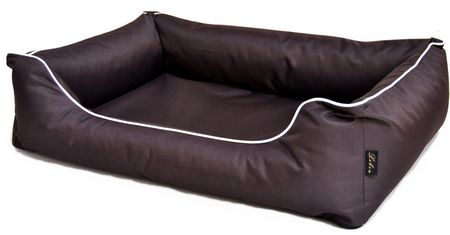 Lebon Hundebett Paula 3 - 120 x 90cm - Dunkelbraun – Bild 3