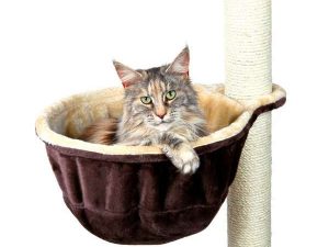 Trixie Kuschelsack für Kratzbäume mit Metallrahmen - beige/braun