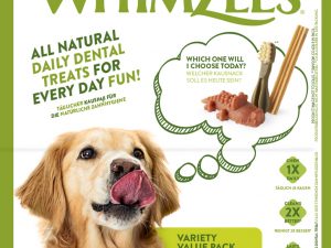 Whimzees Variety Value Box L 14St