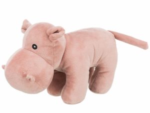 Trixie Hundespielzeug Nilpferd aus Plüsch - 25 cm