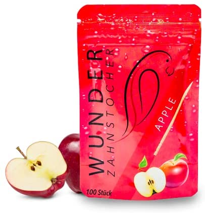 Wunderzahnstocher-Apfel Bag (100 Stück)