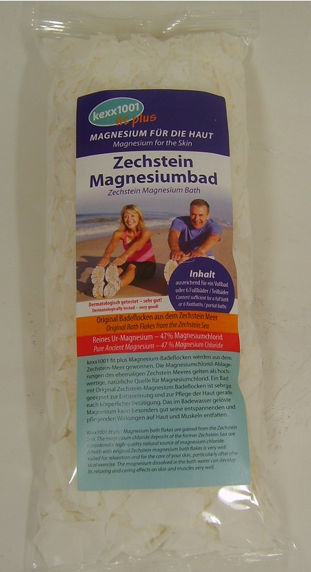 Zechstein Magnesium-Flocken - Magnesium Bad - 750g - Magnesiumchlorid 47% Magnesiumflakes kexx1001 – Bild 3
