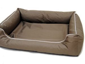 Lebon Hundebett Paula 3 - 120 x 90cm - Dunkelbeige