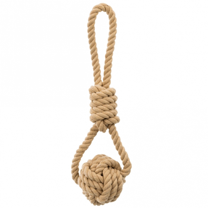Trixie BE NORDIC Spieltau mit eingeflochtenem Ball - ø 8/30 cm – Bild 5