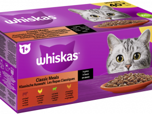 Whiskas 1+ Kla. Auswahl Sauce 40x85gP