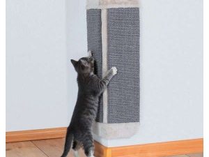 Trixie Kratzbrett für Zimmerecken, Groß - Lichtgrau