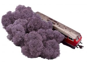 Muwse Islandmoos Flieder 25 g Maßstab Spur H0 Modellbau