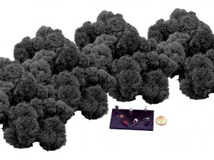 Muwse Islandmoos Dunkelgrau 100 g Maßstab Spur TT Modellbau