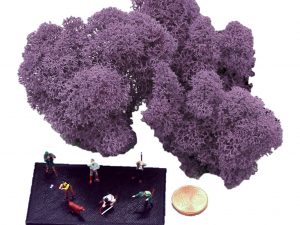 Muwse Islandmoos Flieder 10 g Maßstab Spur TT Modellbau