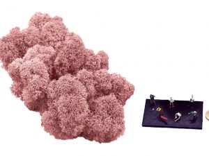 Muwse Islandmoos Rosa 25 g Maßstab Spur TT Modellbau