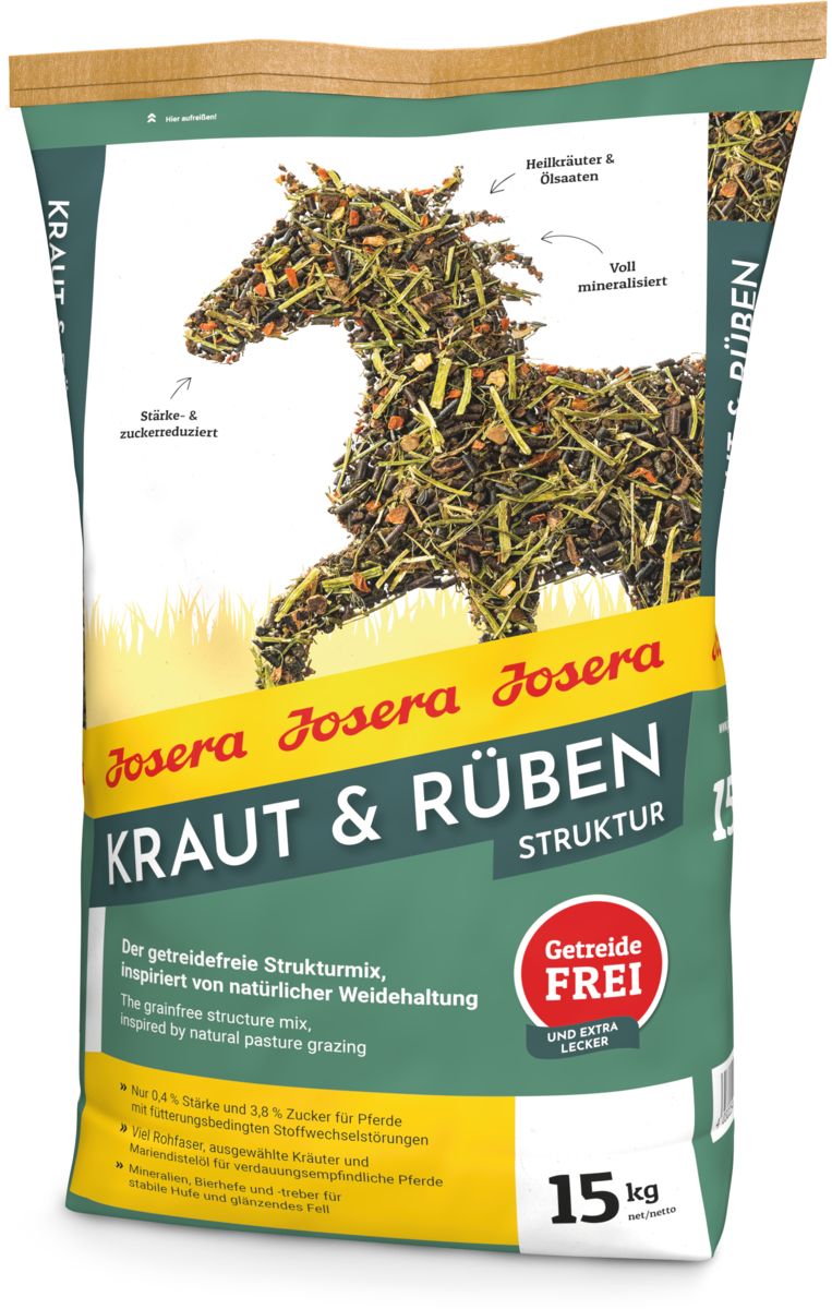 Josera Pferd Kra+Rüb StruMus 15kg