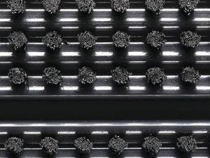 Fußmatte schwarz PP L385xB590xS22mm