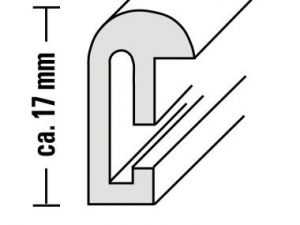 Hama Bilderrahmen Sevilla 00066432 21x29,7cm Kunststoff silber