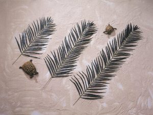 EUROPALMS Kokos-Palmwedel, künstlich, 90cm 12x