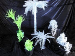 EUROPALMS Dekofarn zum Selbstfärben, künstlich,   60cm