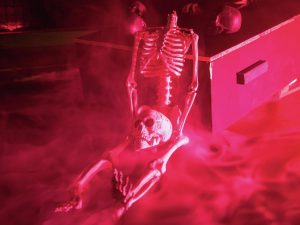 EUROPALMS Totenschädel, schwarz