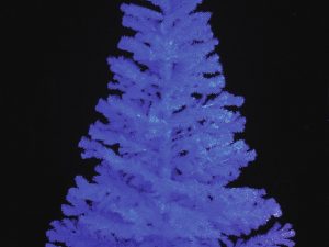 EUROPALMS Tanne, UV-glitzerweiß, 240cm