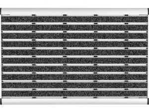 ASTRA Fußabtreter Excellence Alumatte für den Außenbereich ca.45x75cm anthrazit