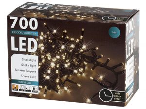 LED-Lichterkette 700 LEDs warm 14m 700