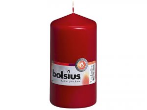 BOLSIUS Stumpenkerze 13x6,8cm altrot