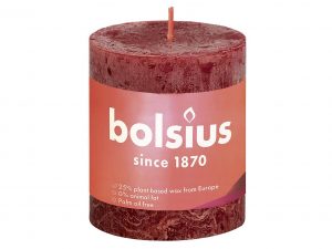 BOLSIUS Stumpenkerze 'Rustiko Shine'