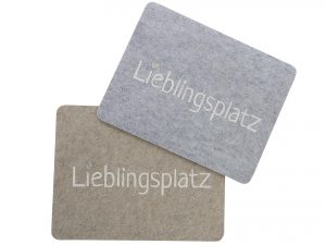 BOLTZE Tischset 'Lieblingsplatz' 2fach sortiert