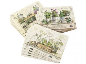 BOLTZE Tischset 'Jardo' 4-teilig 3fach sortiert