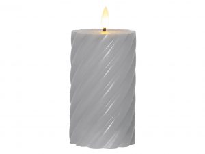 STAR TRADING LED-Echtwachs-Kerze 'Flamme Swirl'