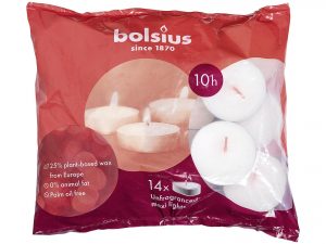 BOLSIUS Maxi-Teelichte 14er Pack