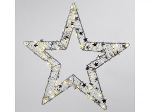 F-H-S Drahtstern 40 LED