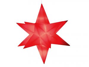 F-H-S LED Stern rot zur Erweiterung