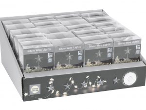 Lichterkette 'Sterne' 40 Micro-LED