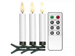 STAR TRADING LED-Schaftkerzen 'Flamme' 10-teilig