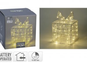 Deko 'Geschenk' 30 Mikro-LED