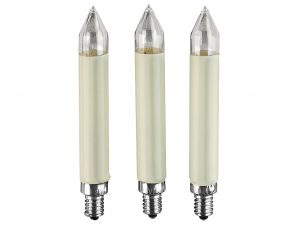 HELLUM Schaftkerzen-Ersatzbirne 3er Blister