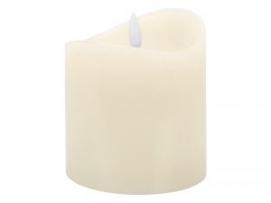 LED Kerze mit Echtwachseffekt