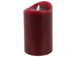 LED Kerze mit Echtwachseffekt