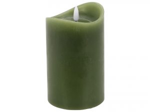 LED Kerze mit Echtwachseffekt