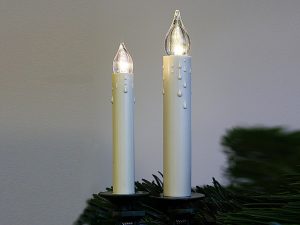 LED-Baumkerze Slime Line inkl. AAA Batterien