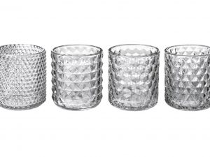 Sandra Rich Teelichtleuchten 'Style' 4er Set